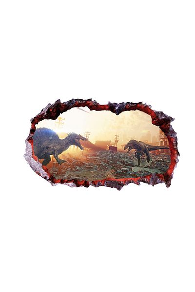BV Decorative sticker with Dinosaurs, 85 cm, 4348ST-1