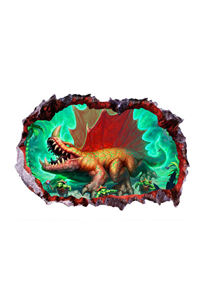 BV Autocolant decorativ cu dinozaur, 85 cm