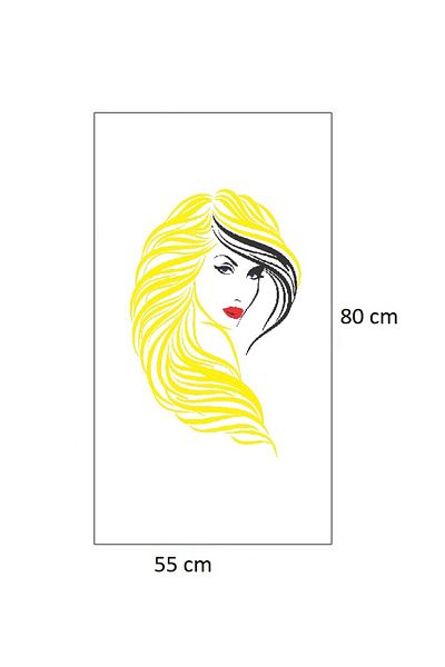 BV Decorative sticker, Woman, 80 cm, 215STK-8
