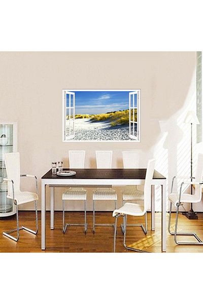 BV Decorative sticker, 3D Window, Sky, 85 cm, 629STK