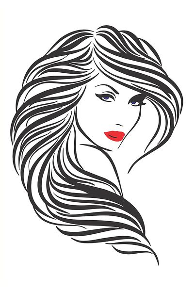 BV Decorative sticker, Woman, 80 cm, 215STK-2