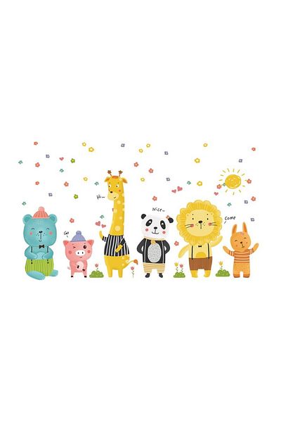 BV Decorative sticker, Animals, 126 cm, 804STK