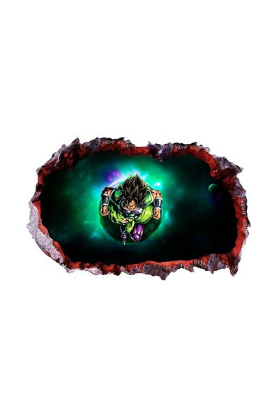 BV Decorative sticker, 3D hole in the wall, Dragon Ball, 85 cm, 1023STK-1