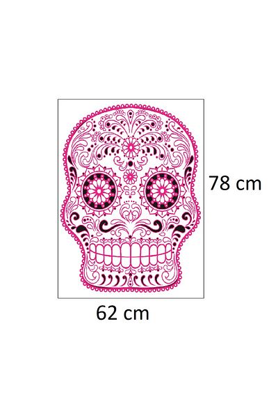 BV Decorative sticker, Skull, 78 cm, 216STK-6