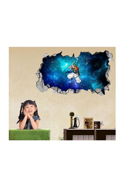 BV Decorative sticker, 3D hole in the wall, Dragon Ball, 85 cm, 1022STK-2