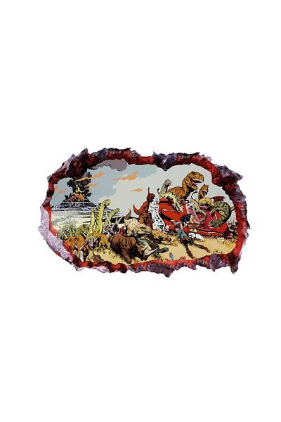 BV Decorative sticker with Dinosaurs, 85 cm, 4411ST-1