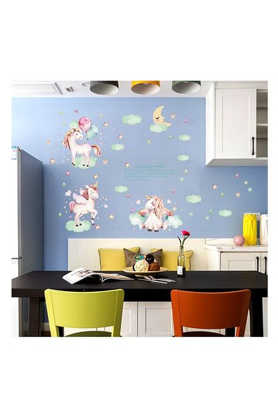BV Sticker decorativ, Poney, Fairy tale world, 116 cm, 729STK