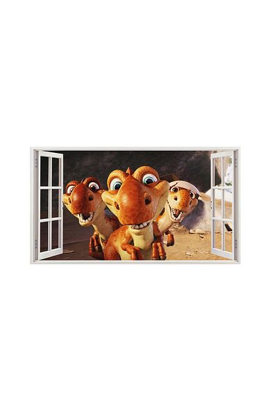 BV Decorative sticker with Dinosaurs, 85 cm, 4369ST