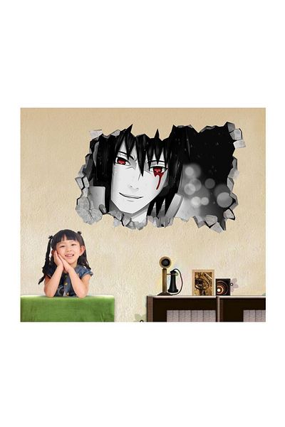 BV Decorative sticker, 3D hole in the wall, Naruto, 85 cm, 1030TK-1