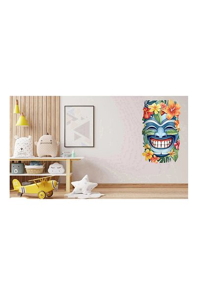 BV Decorative sticker, Mask, Multicolor, 90 cm, 1288STK