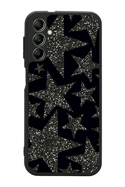 BGAKSESUAR Samsung Galaxy A14 Mat Uyumlu Siyah Kılıf – Yumuşak Silikon, Koruy...