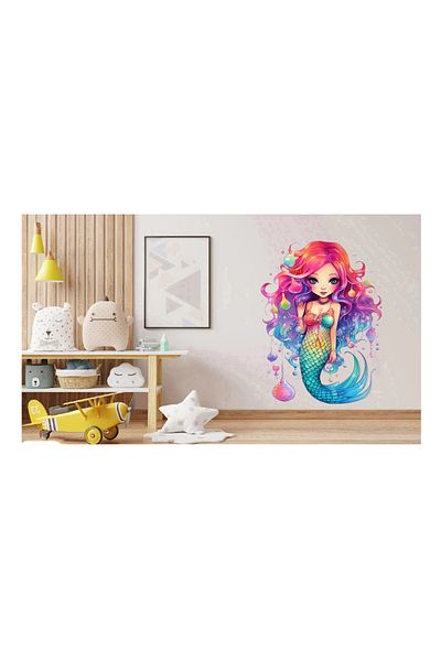 BV Decorative sticker, Little Mermaid, Multicolor, 83 cm, 1344STK-5