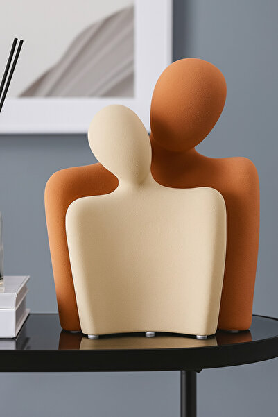 Luthien Büyük Boy Soyut Çift Biblo 25 cm yükseklik 20 cm genişlik