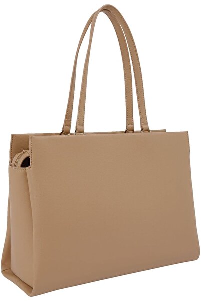 Tommy Hilfiger Tommy Hilfiger TH Legacy Tote M Safari Canvas