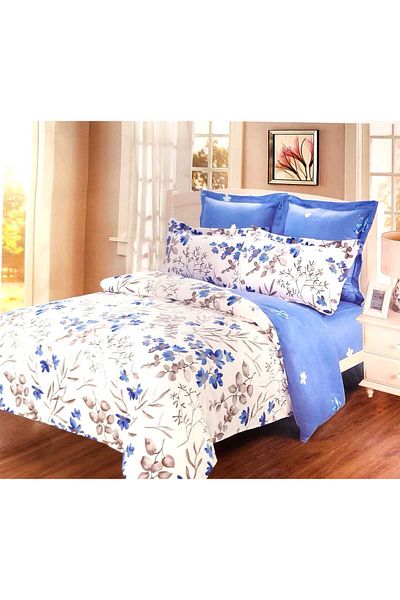 Pucioasa Double bed linen, Finet, Pucioasa, 6 pieces, Fitted sheet 230x250 cm