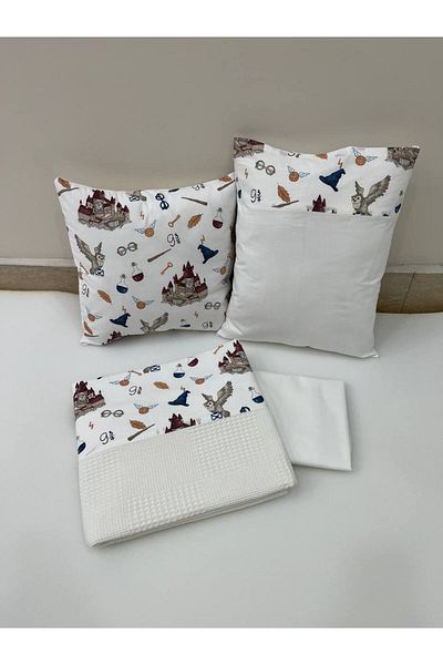 BUSEBABYHOME Harry Potter Themed Children's Duvet Cover Set Multi-Purpose Set of 6