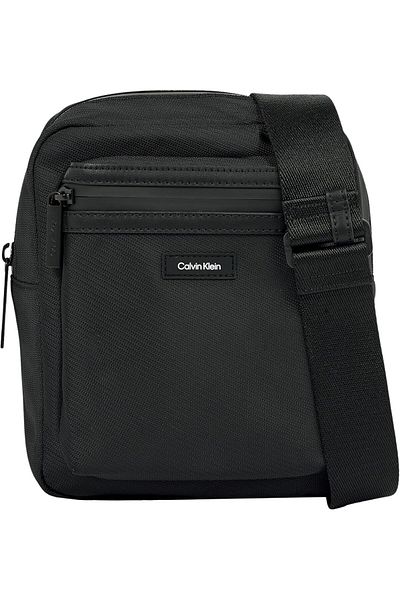 Calvin Klein Calvin Klein Men's Essential Reporter Small Shoulder Bag, Black (Ck Black), One Size