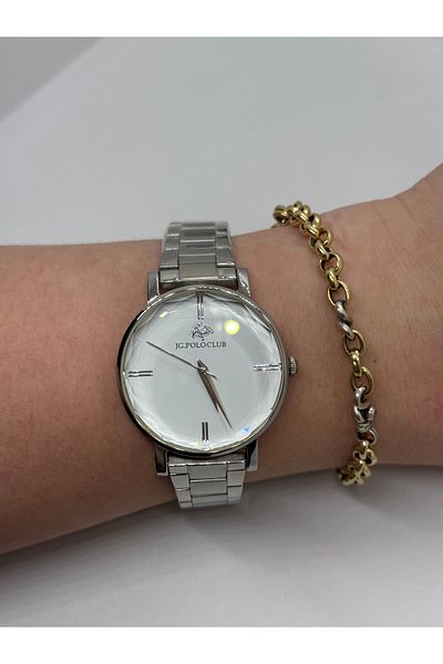 JG. Polo Club Jg.Polo Club Silver Color Steel Color-Unchanging Women's Watch