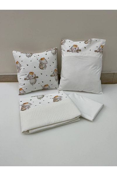 BUSEBABYHOME Children's Duvet Cover Set Multi-Purpose Set of 6