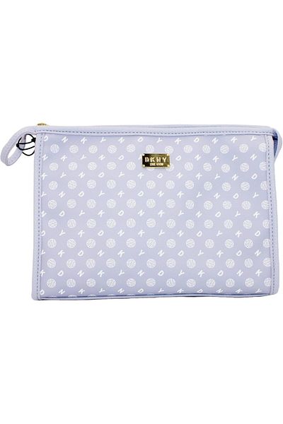 Dkny Legacy Tstand Bags Cosmetic Bag, Travel Makeup Bag Small, Small Waterproof and Lightweight Cosm