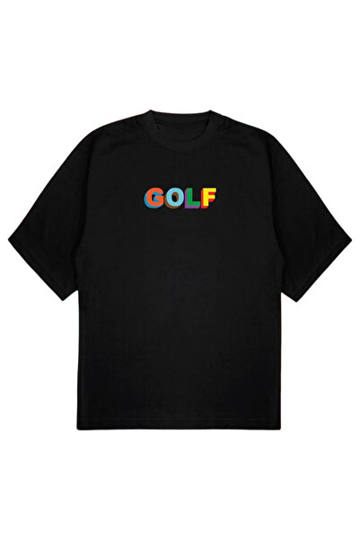 SVART WEAR GOLF Печатна тениска Овърсайз унисекс тениска