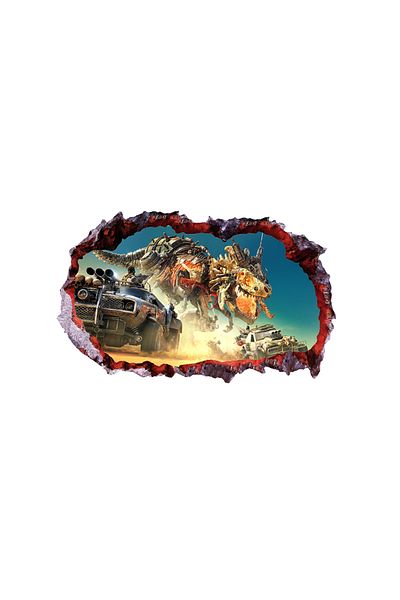 BV Decorative sticker with Dinosaurs, 85 cm, 4428ST-1