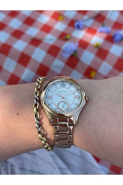 JG. Polo Club Jg.Polo Club Rose Gold Color Steel Color-Changeable Women's Watch