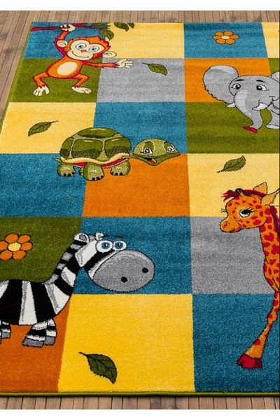 Kolibri Children's Room Carpet Covorexpert 11379-120, Various Sizes, Multicolor, 9 Mm Thread, Anti-Allergic