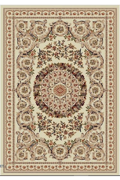 Lotos Carpet Covorexpert 539-100, Various Sizes, Beige, Cream, 8 Mm Thread, Anti-Allergic, Living Room, Bedroom