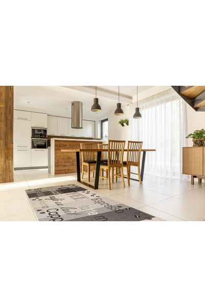 Flex Jute Kitchen Rug, Covorexpert 19052-19, Various Sizes, Beige, Anti-Slip, Anti-Allergic