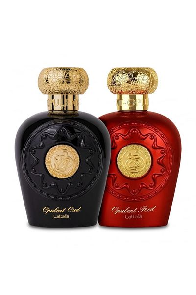 lattafa Pachet, Opulent Oud + Opulent Red