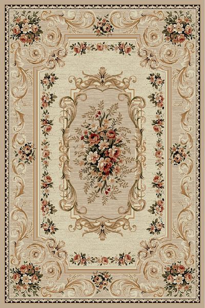 Lotos Carpet Covorexpert 535-106, Various Sizes, Beige, Cream, 8 Mm Thread, Anti-Allergic, Living Room, Bedroom