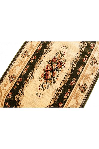 Lotos Oval Carpet Covorexpert 535-310, Various Sizes, Green, 8 Mm Thread, Anti-Allergic, Living Room, Bedroom