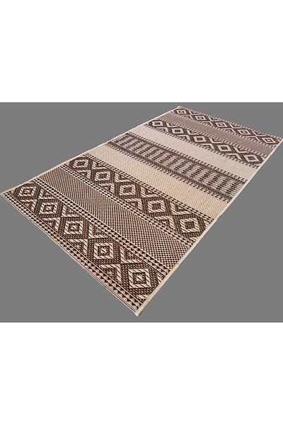 Covorexpert Jute Kitchen Rug, Natura 982-19, Various Sizes, Cream, Brown, Anti-Allergic,, Terrace