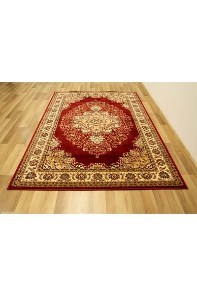 Covorexpert Carpet Lotos 15037-210, 80 x 150 cm, Red, 8 mm thread, Anti-allergic, Living room, Bedroom