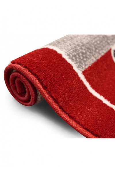 Covorexpert Carpet Cappuccino 16402-509, 60 x 110 cm, Red, 7 mm thread, Anti-allergic, Living room, Bedroom
