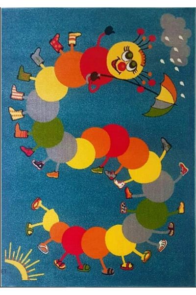 Kolibri Children's Room Carpet Covorexpert Omida 11057-140, 200 x 300 cm, Multicolor, 9 mm Thread, Anti-Allergic