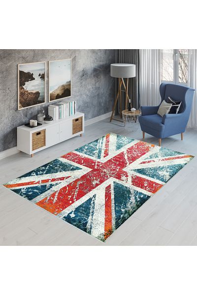 Kolibri Carpet Covorexpert England 11197-140, Various Sizes, Multicolor, 9 Mm Thread, Anti-Allergic, Living Room