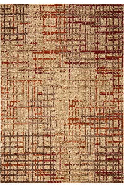 Orlando Carpet Covorexpert 5570, Various Sizes, Brown, Orange, 10 Mm Thread, Anti-Allergic, Living Room