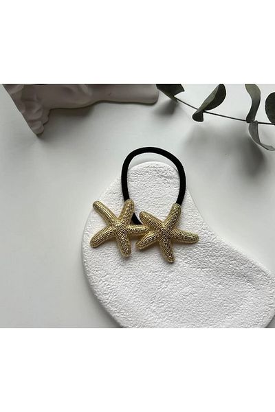 Be Best Women's Gold Color Starfish Rubber Buckle Be130
