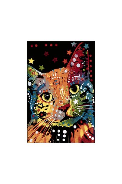 Kolibri Children's Room Carpet Covorexpert Cat 11011-180, 160 x 230 cm, Multicolor, 9 mm Thread, Anti-Allergic