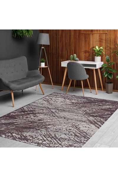 Toscana Premium Egyptian Carpet Covorexpert 4M, 160 x 235 cm, Gray, 10 mm Thread, Anti-Allergic, Living Room