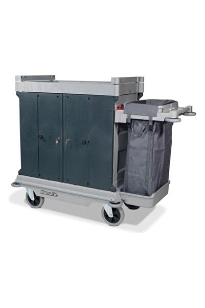 NUMATIC NKU-31HF Kapaklı Kat Servis ve Çamaşır Toplama Arabası