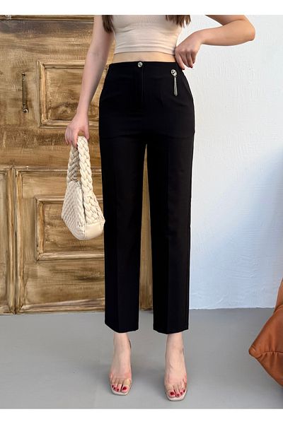 sarıdağ Carrot Leg Bell Bottom Pants