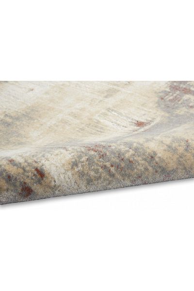 Calvin Klein Carpet Covorexpert Calvin Klein ECH02, 160 x 221 cm, Brick, Gray, Rust, 6 mm thread, Anti-allergic