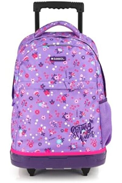 Gabol Kids Rolling Backpacks Large Capacity Children School Bag Wheeled Boys ...