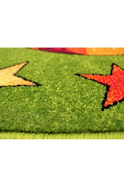 Kolibri Children's Room Carpet Covorexpert Cosmos 11200-130, Various Sizes, Green, 9 Mm Thread, Anti-Allergic