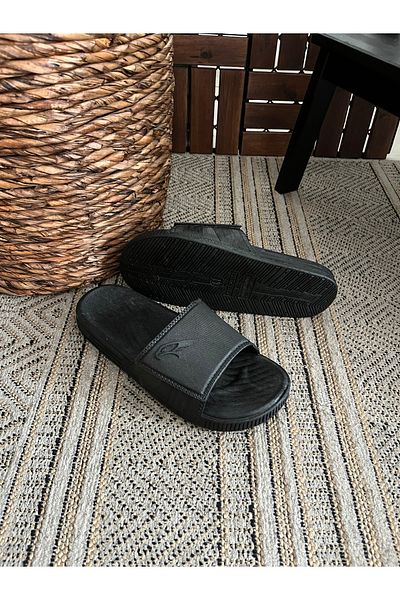 Behtah Kundura Eagle Patterned Open Front Non-Slip Balcony Bathroom Garden Beach Pool Seaside Sea Slippers Military Service