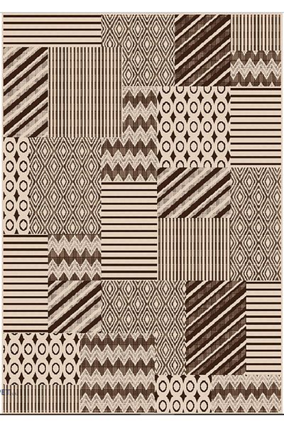 Covorexpert Jute Kitchen Rug, Natura 19210-19, Various Sizes, Cream, Brown, Living Room, Terrace