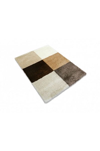 Fantasy Carpet Covorexpert 12518-19, 80 x 150 cm, Beige, Brown, 30 mm thread, Anti-allergic, Living room